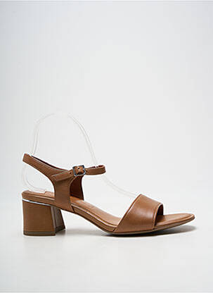 Sandales/nu pieds fermeture bride(s) talon de 4 à 6cm marron TAMARIS femme