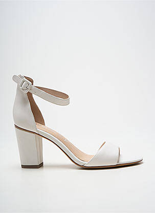 Sandales/nu pieds fermeture bride(s) talon de 7 à 9cm blanc TAMARIS femme