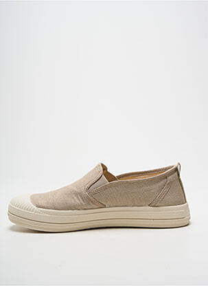Slip ons tissage satiné talon plat jusqu'à 3cm or PATAUGAS femme