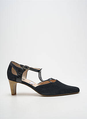 Escarpins fermeture boucle(s) talon de 4 à 6cm noir GEO-REINO femme