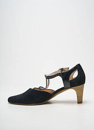 Escarpins fermeture boucle(s) talon de 4 à 6cm noir GEO-REINO femme