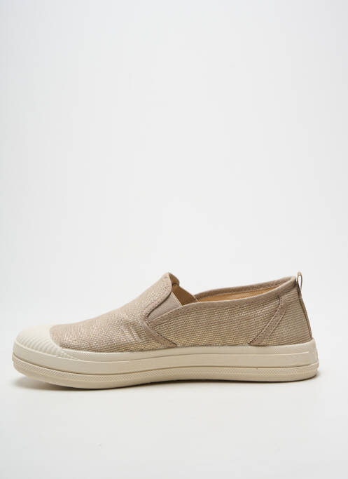 Slip ons tissage satiné talon plat jusqu'à 3cm or PATAUGAS femme
