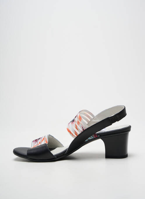 Sandales/nu pieds talon bottier talon de 4 à 6cm noir INEA femme