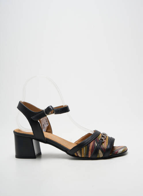 Sandales/nu pieds fermeture bride(s) talon de 4 à 6cm noir INEA femme