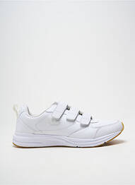 Baskets semelle amovible bout rond blanc LICO homme