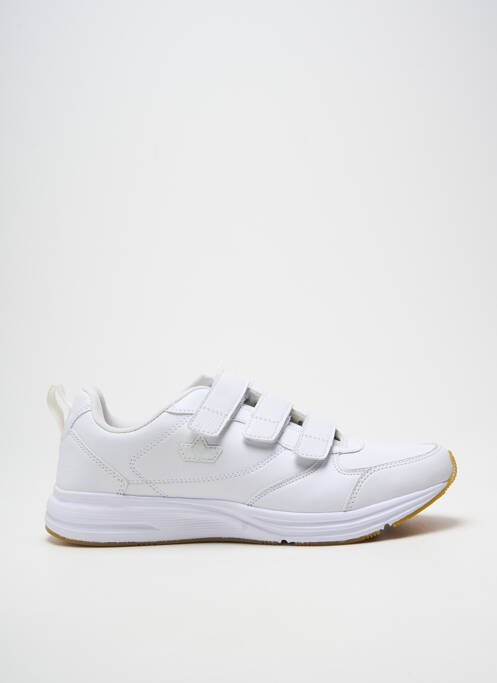 Baskets semelle amovible bout rond blanc LICO homme