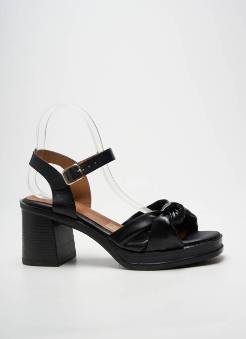 Sandales/nu pieds fermeture bride(s) talon de 7 à 9cm noir LOLA CANALES femme