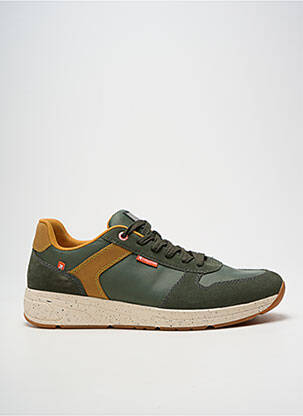 Baskets bout rond bout rond vert RIEKER homme