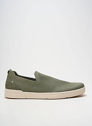 Baskets bout rond bout rond vert RIEKER homme