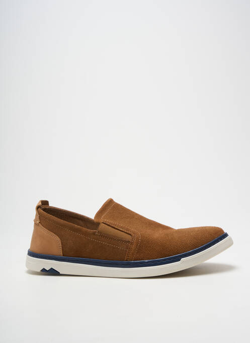Slip ons bout rond bout rond marron ARID homme
