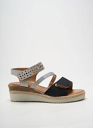Sandales/nu pieds talon compensé talon de 4 à 6cm noir MORAN'S femme