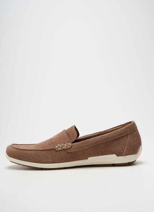 Mocassins bout rond bout rond marron RIEKER homme
