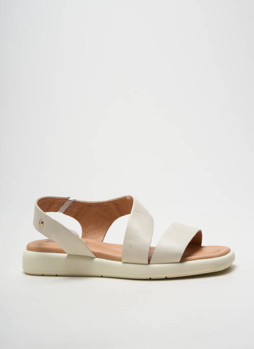Sandales/nu pieds bout ouvert talon plat jusqu'à 3cm beige PIKOLINOS femme
