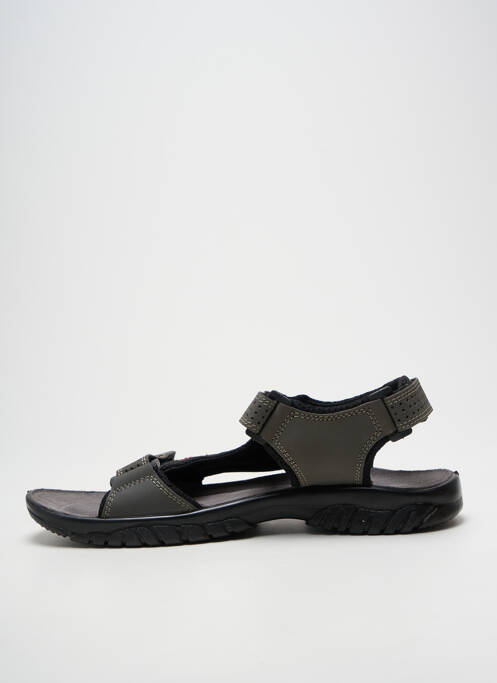 Sandales/nu pieds bout ouvert bout ouvert gris PROFFER homme