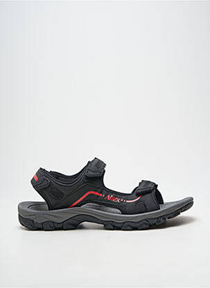 Sandales/nu pieds voute plantaire bout ouvert noir ALTEX homme