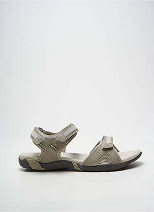Sandales/nu pieds bout ouvert talon plat jusqu'à 3cm gris ALTEX femme