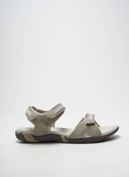 Sandales/nu pieds bout ouvert talon plat jusqu'à 3cm gris ALTEX femme