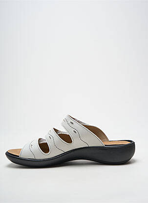 Mules/sabots voute plantaire talon de 4 à 6cm blanc WESTLAND femme