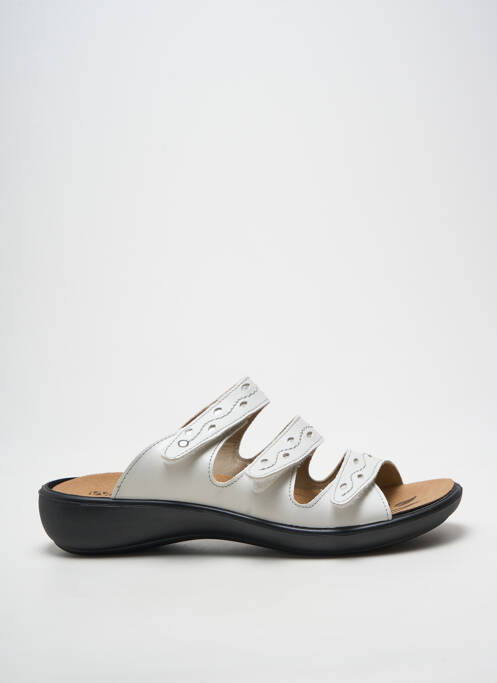 Mules/sabots voute plantaire talon de 4 à 6cm blanc WESTLAND femme
