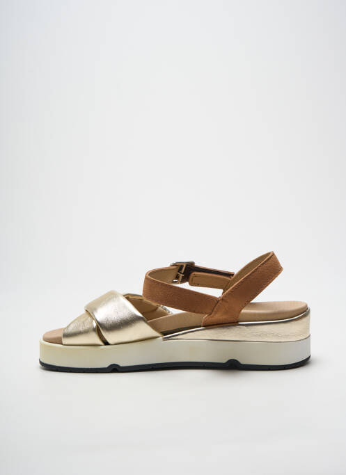 Sandales/nu pieds bout ouvert talon de 4 à 6cm or ALTEX femme