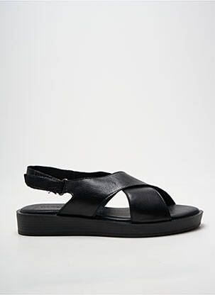 Sandales/nu pieds bout ouvert talon plat jusqu'à 3cm noir CAPRICE femme