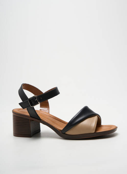 Sandales/nu pieds fermeture bride(s) talon de 4 à 6cm noir AGORÀ femme