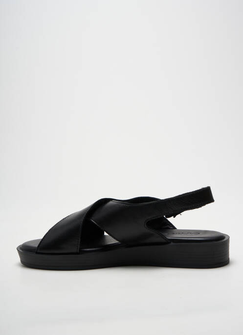 Sandales/nu pieds bout ouvert talon plat jusqu'à 3cm noir CAPRICE femme