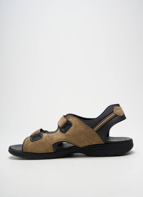 Sandales/nu pieds bout ouvert bout ouvert marron ARIZONA P homme