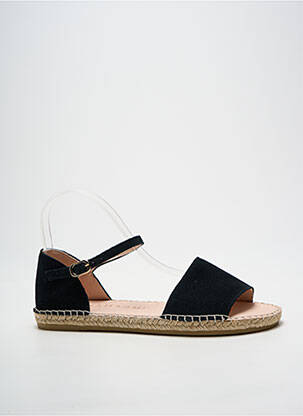 Espadrilles fermeture boucle(s) talon plat jusqu'à 3cm noir MACARENA femme