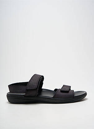 Sandales/nu pieds voute plantaire bout ouvert noir MEPHISTO homme