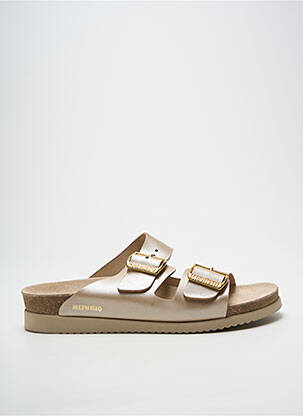 Mules/sabots voute plantaire talon de 4 à 6cm or MEPHISTO femme