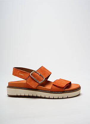 Sandales/nu pieds bout ouvert talon de 4 à 6cm orange MEPHISTO femme