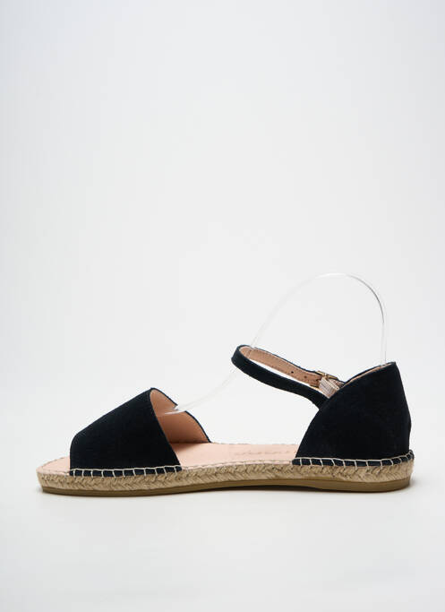 Espadrilles fermeture boucle(s) talon plat jusqu'à 3cm noir MACARENA femme