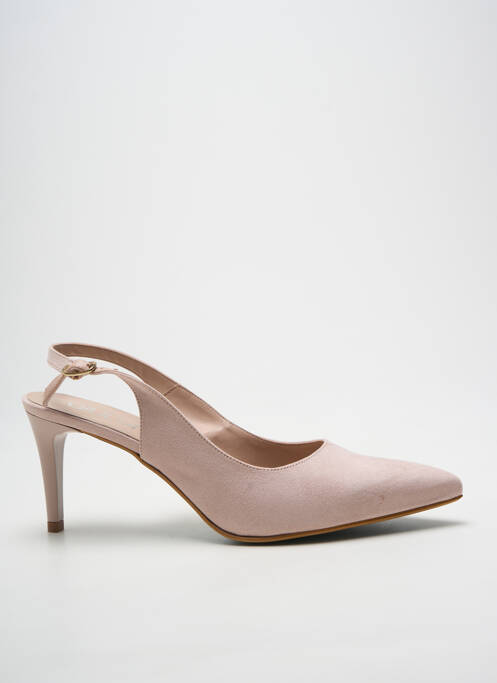Escarpins fermeture boucle(s) talon de 7 à 9cm rose GIULIA femme