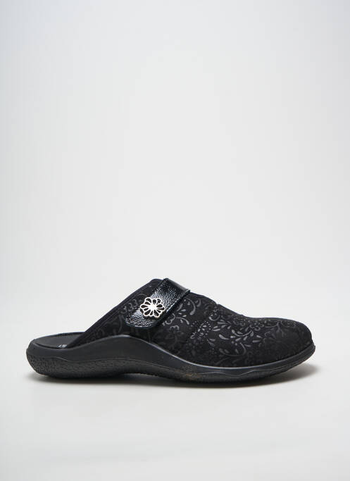 Mules/sabots tissage satiné talon plat jusqu'à 3cm noir WESTLAND femme