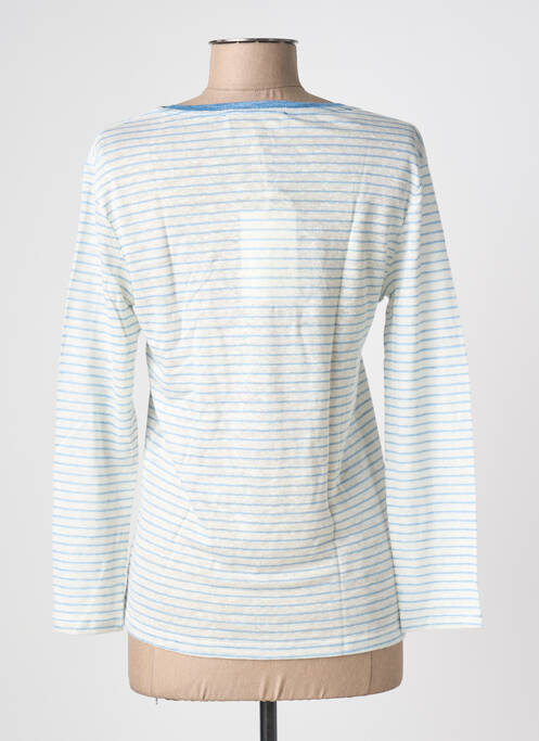 T-shirt manches longues manches longues blanc BLANC BOHEME femme