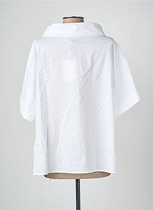Top manches courtes manches courtes blanc BLANC BOHEME femme