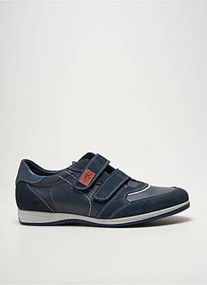 Baskets bout rond bout rond bleu FLUCHOS homme