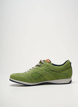 Baskets bout rond bout rond vert FLUCHOS homme