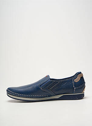 Slip ons bout rond bout rond bleu FLUCHOS homme