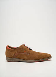 Derbies nubuck bout rond marron FLUCHOS homme