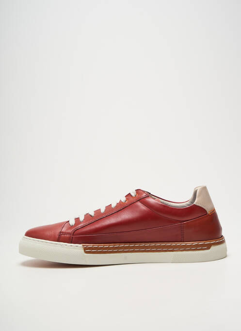 Baskets bout rond bout rond rouge FLUCHOS homme