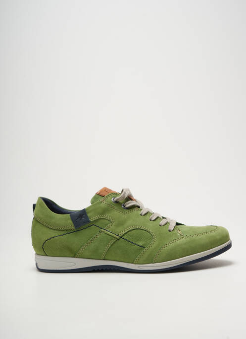 Baskets bout rond bout rond vert FLUCHOS homme