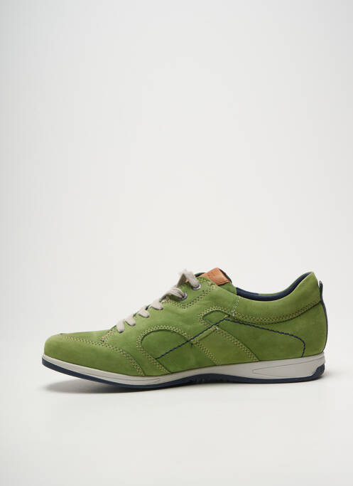 Baskets bout rond bout rond vert FLUCHOS homme
