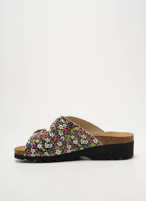 Mules/sabots voute plantaire talon de 4 à 6cm noir ARTIKA SOFT femme