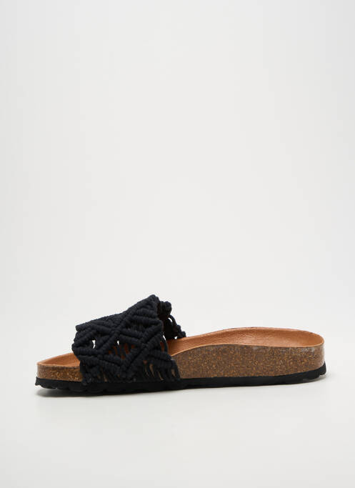 Mules/sabots voute plantaire talon plat jusqu'à 3cm noir VERBENAS femme