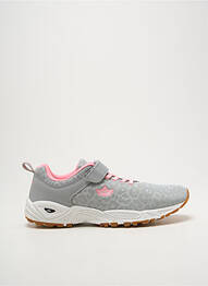Baskets bout rond talon plat jusqu'à 3cm gris LICO femme