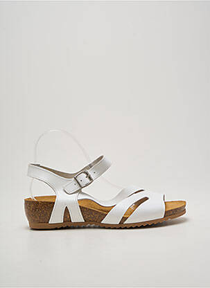 Sandales/nu pieds fermeture boucle(s) talon de 4 à 6cm blanc JORDANA femme