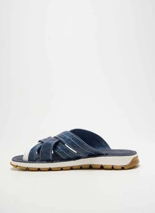 Mules/sabots bout ouvert bout ouvert bleu KADANCIA homme