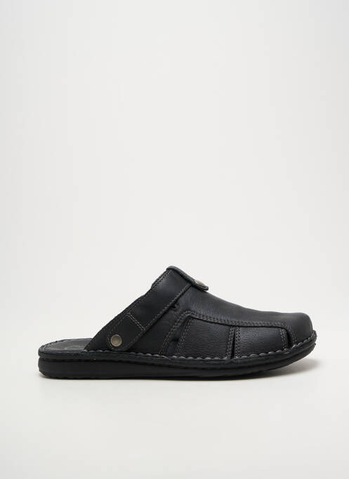Mules/sabots bout rond bout rond noir GREEN HILL homme